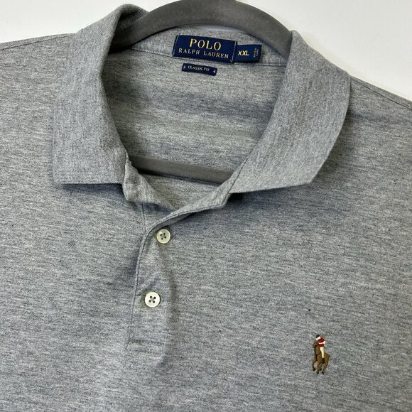 Polo Ralph Lauren Polo Shirt Set Men’s Size XXL Blue Gray Lot - Picture 13 of 16